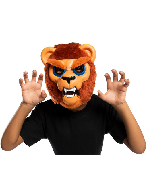 Adult Lion Un-Hinged Mask - costumesupercenter.com
