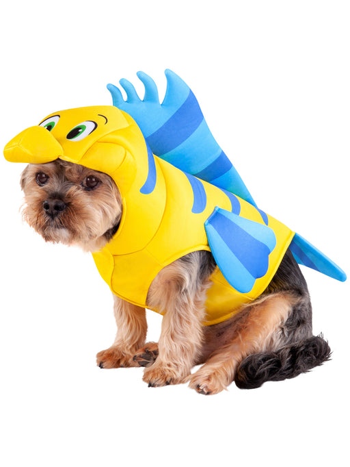 The Little Mermaid Flounder Pet Costume - costumesupercenter.com