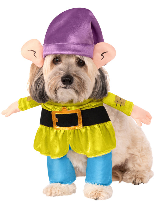 Snow White Dopey Walking Pet Costume - costumesupercenter.com