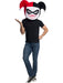 DC Comics Super Villains Adult Harley Quinn Mask - costumesupercenter.com