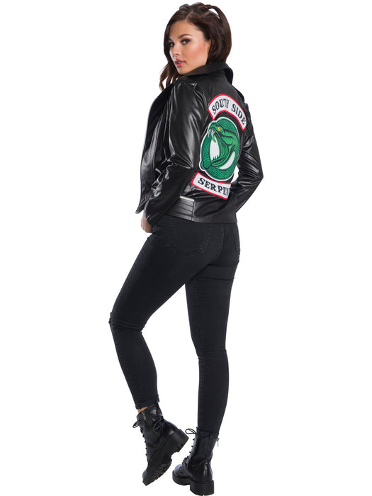 Riverdale Toni Topaz Adult Deluxe Serpent Jacket - costumesupercenter.com