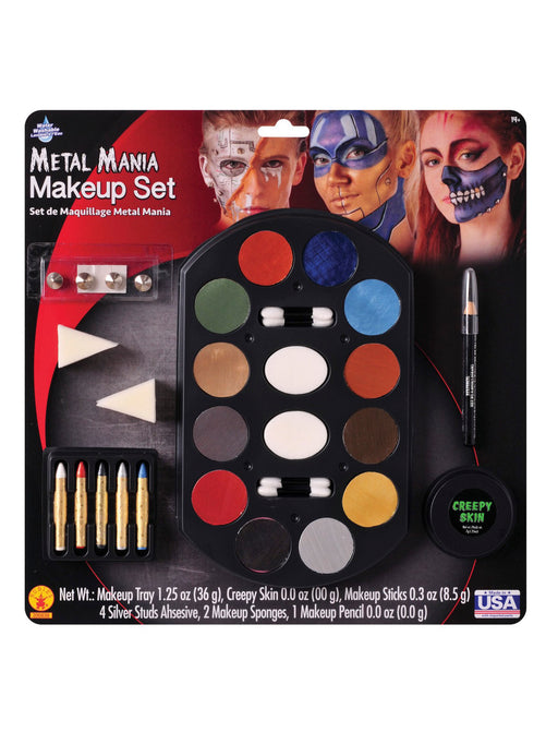 Metal Mania Make-Up Set Accessory - costumesupercenter.com