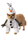 Frozen Olaf Pet Costume - costumesupercenter.com
