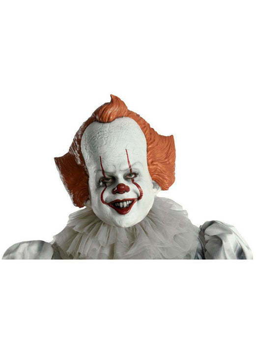 It 2 Movie Pennywise The Clown Vinyl Mask - costumesupercenter.com