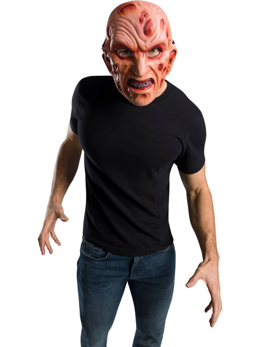 Adult A Nightmare on Elm Street Freddy Krueger Vacuform Mask - costumesupercenter.com