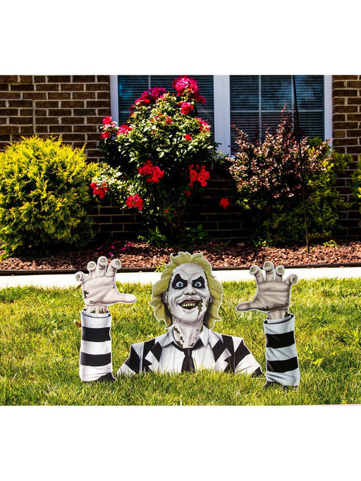 25-inch Beetlejuice Groundbreaker Lawn Decoration - costumesupercenter.com