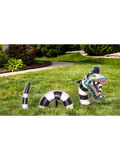 25-inch Beetlejuice Sandworm Groundbreaker Lawn Decoration - costumesupercenter.com