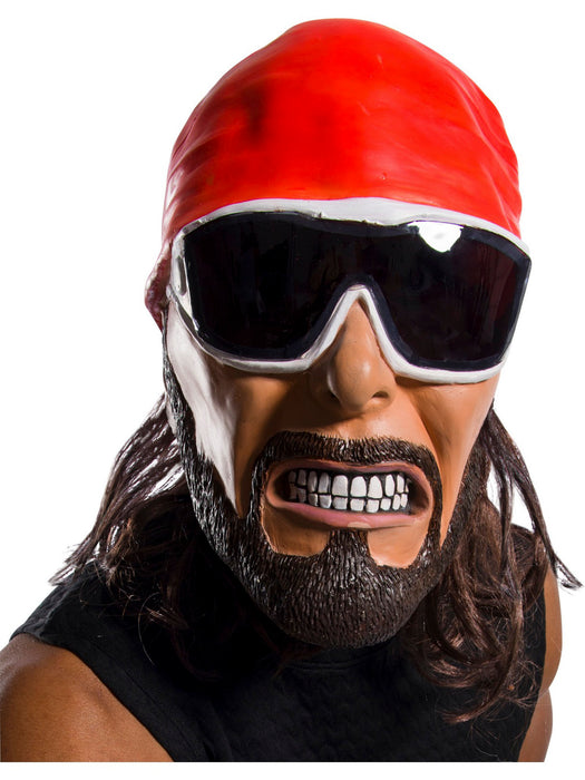 Latex WWE Macho Man Randy Savage Mask Accessory - costumesupercenter.com