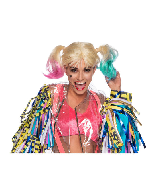 Adult Birds Of Prey Harley Quinn Wig - costumesupercenter.com