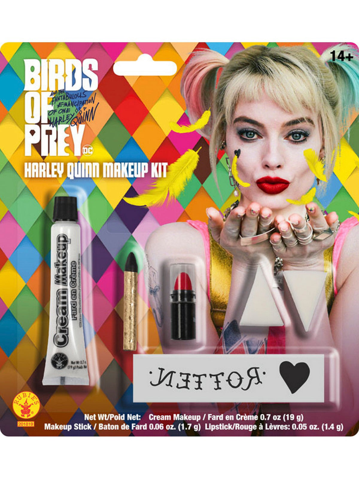 Harley Quinn Makeup Kit Harley Quinn Birds of Prey — Costume Super
