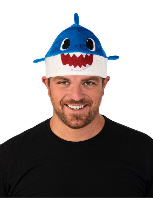 Daddy Shark Baby Shark Hat - costumesupercenter.com