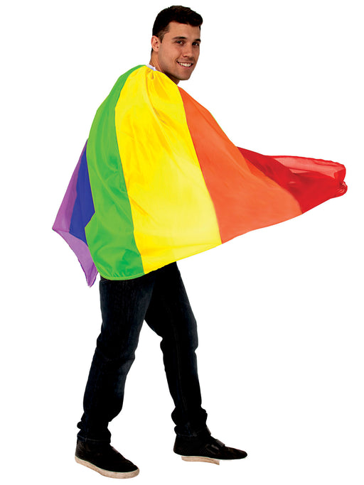 Pride Rainbow Cape - costumesupercenter.com