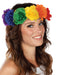 Rainbow Flower Headband - costumesupercenter.com