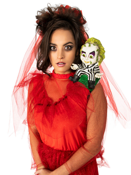 Adult Beetlejuice Mini Shoulder Sitter - costumesupercenter.com