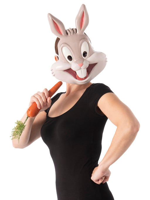 Adult Space Jam: A New Legacy Bugs Bunny Half Mask - costumesupercenter.com