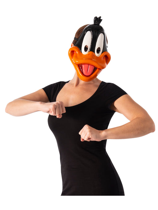 Adult Space Jam: A New Legacy Daffy Duck Half Mask - costumesupercenter.com