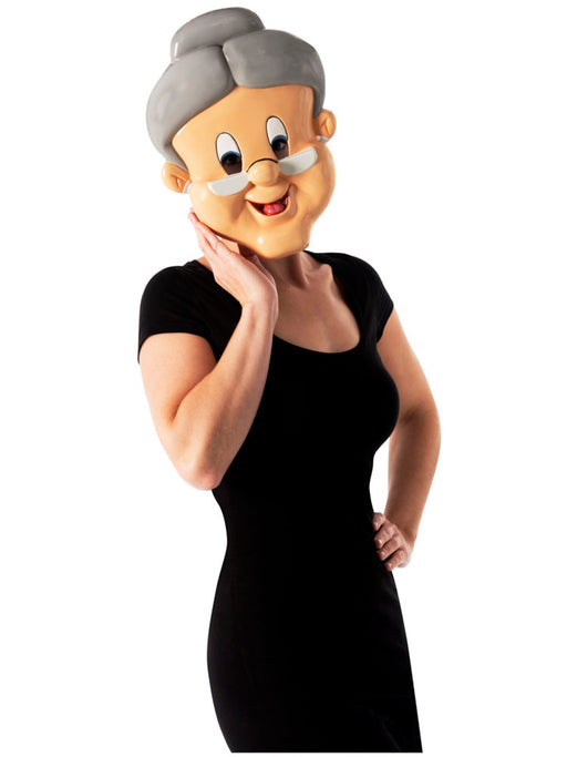 Adult Space Jam: A New Legacy Granny Half Mask - costumesupercenter.com
