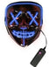 LED Blue Mask - costumesupercenter.com
