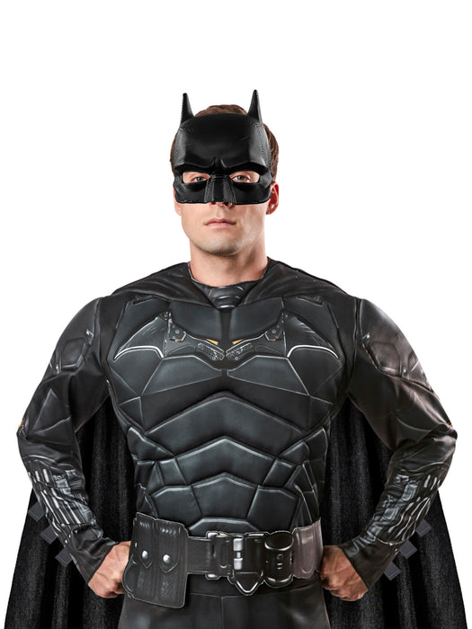 The Batman Adult 1/2 Mask - costumesupercenter.com