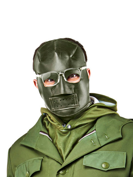 Adult The Batman Riddler Mask with Glasses - costumesupercenter.com