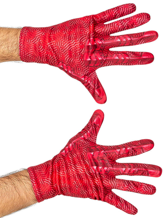 Adult DC Comics The Flash Gloves - costumesupercenter.com