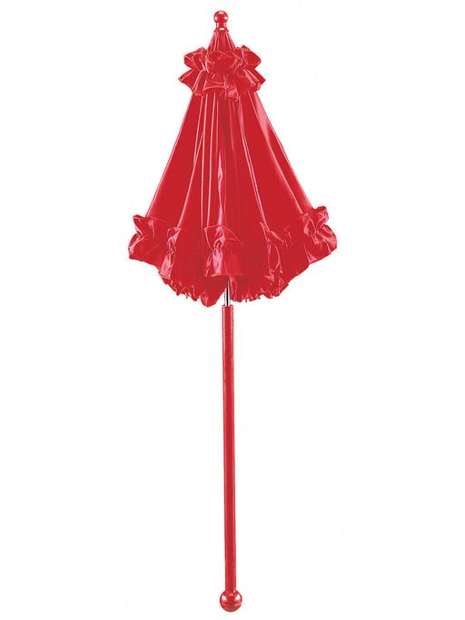 Adult Deluxe Satin Pink Parasol Accessory - costumesupercenter.com