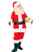 Mens Deluxe Velveteen Santa Suit - costumesupercenter.com