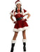 Velvet Miss Santa Adult Costume - costumesupercenter.com