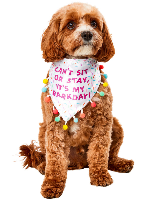 Pet Sprinkled Birthday Bandana Accessory - costumesupercenter.com