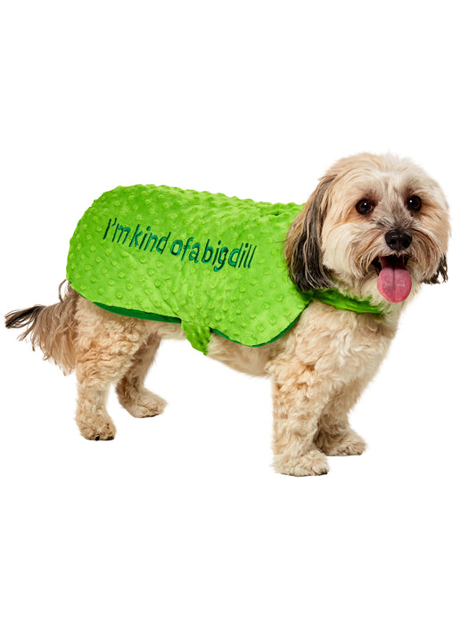 Yummy World Big Dill Pickle Pet Costume by Kidrobot - costumesupercenter.com