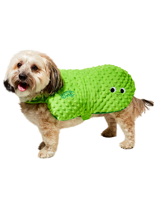 Yummy World Big Dill Pickle Pet Costume by Kidrobot - costumesupercenter.com