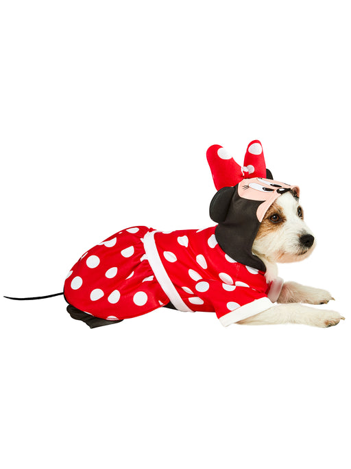 Minnie Mouse Pet Jumpsuit with Hood - costumesupercenter.com