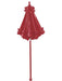 Adult Red Silk Parasol Accessory - costumesupercenter.com