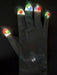 Adult Black Liteup Gloves Accessory - costumesupercenter.com