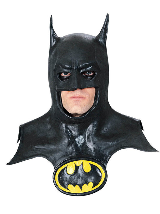 Adult DC Comics Batman Cowl Mask with Logo - costumesupercenter.com