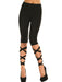 Adult Lace Down Leggings - costumesupercenter.com