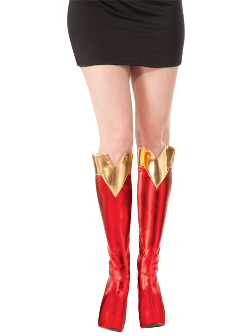 Licensed Supergirl Accessory Boot Tops - costumesupercenter.com