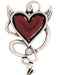 Adult Devil Heart Ring Accessory - costumesupercenter.com