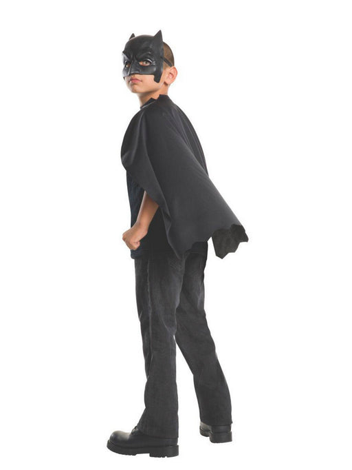 Batman Mask and Cape Kids Set - costumesupercenter.com