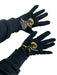 Child Ninja Gloves in Black - costumesupercenter.com