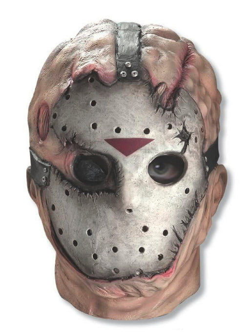 Adult Friday the 13th Jason Overhead Latex Mask - costumesupercenter.com