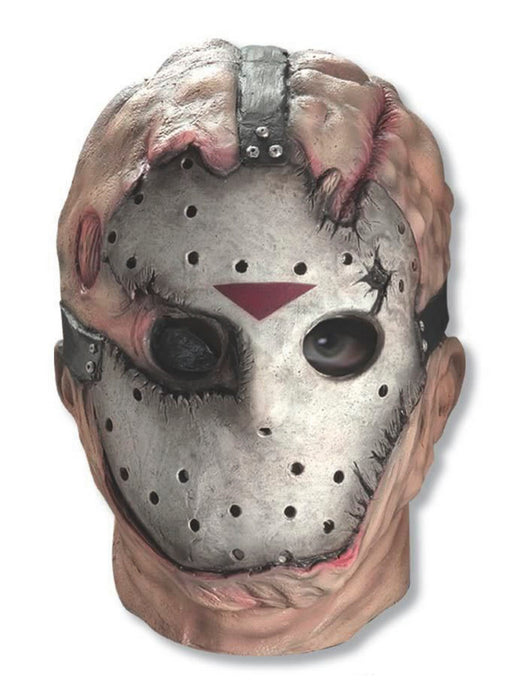 Overhead Latex Jason Adult Mask - costumesupercenter.com