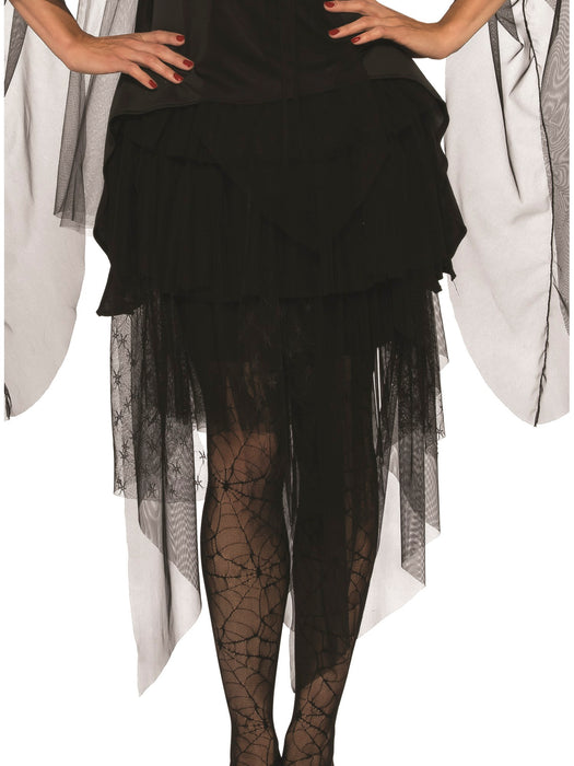 Womens Sheer Ruffle Skirt - costumesupercenter.com