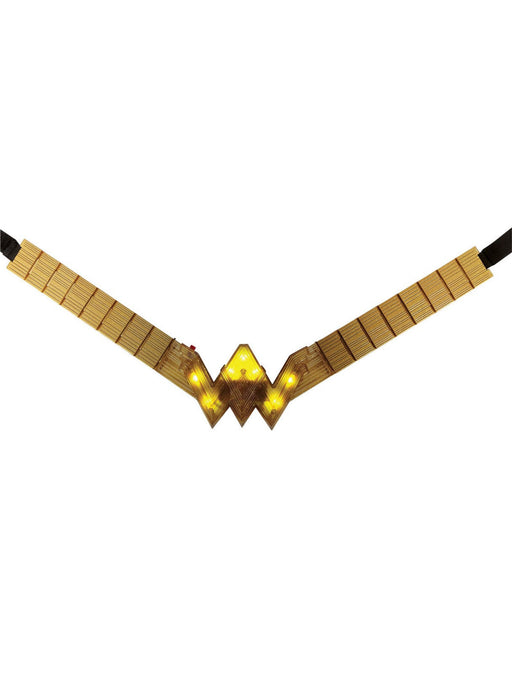 Girls' Wonder Woman Light Up Belt - costumesupercenter.com