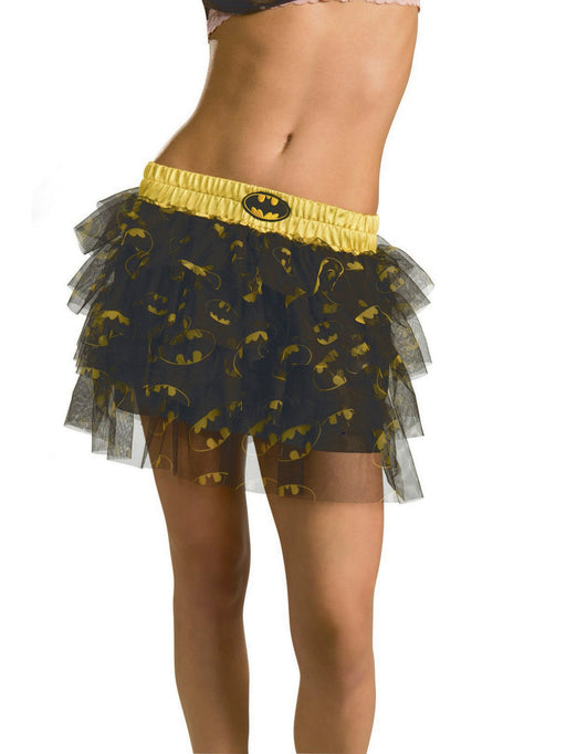 DC Comics Sexy Batgirl Sequin Skirt Costume - costumesupercenter.com