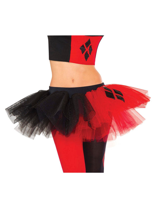 Harley Quinn Tutu Skirt for Adults - costumesupercenter.com