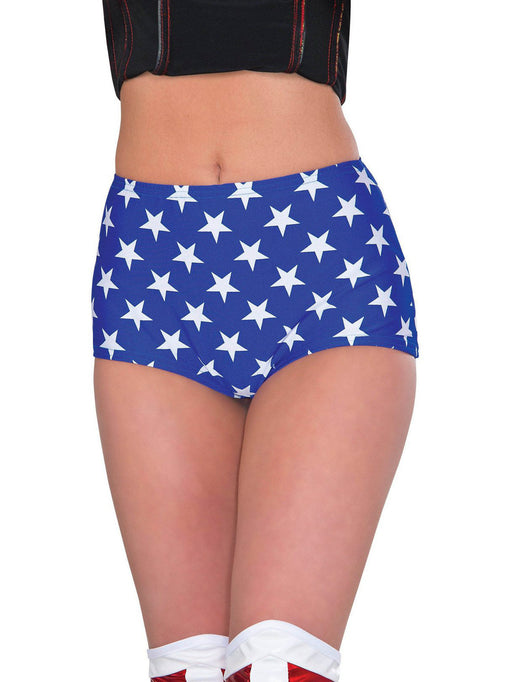 Wonder Woman Boy Short Adult Costume - costumesupercenter.com