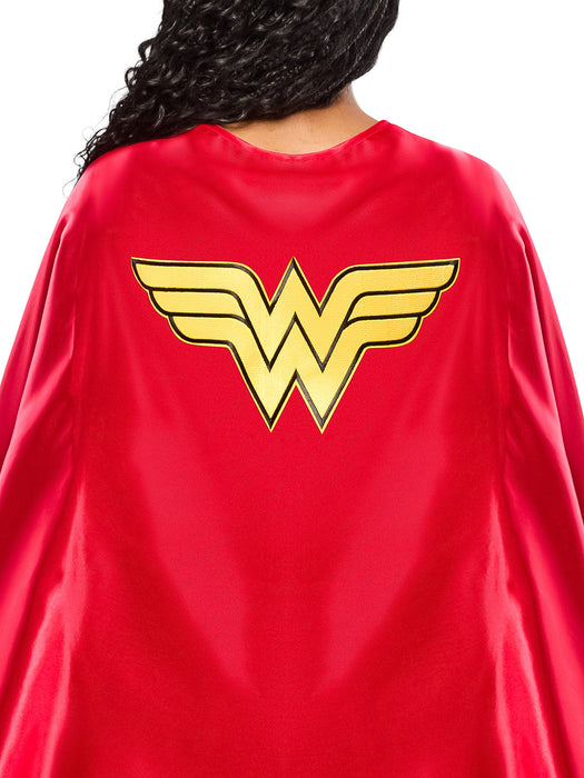 Women's Classic Wonder Woman Cape - Deluxe - costumesupercenter.com