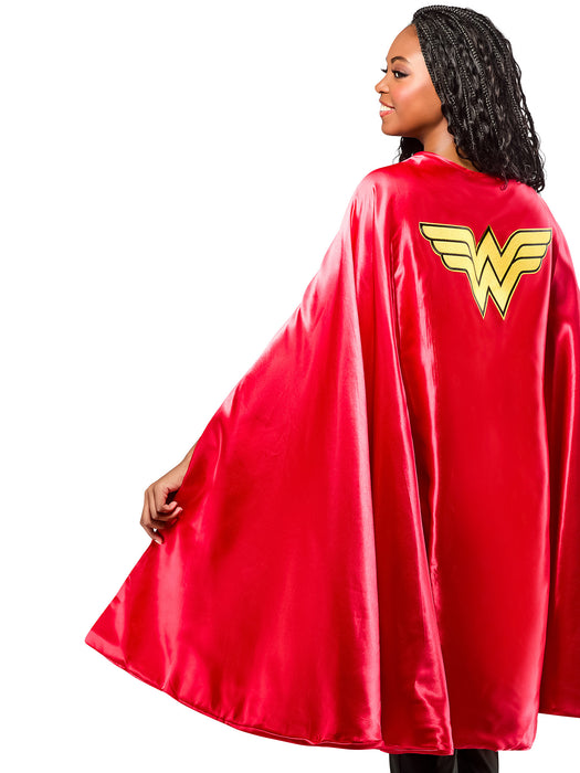 Women's Classic Wonder Woman Cape - Deluxe - costumesupercenter.com