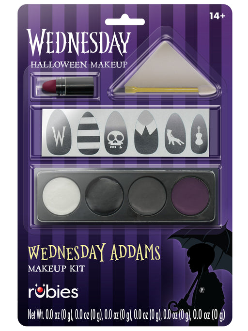 Wednesday Addams Makeup Set - costumesupercenter.com